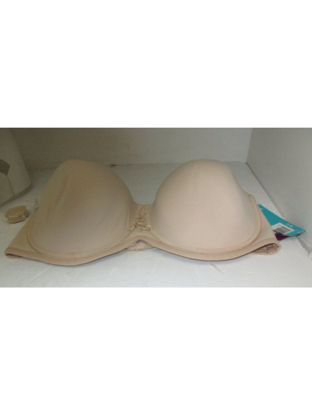 Vanity Fair Strapless 74380 Beauty Back  Bra  Beige Size 40DD New!!!